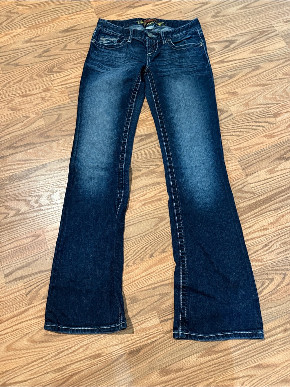 Dark Blue Women's Bootcut Jeans